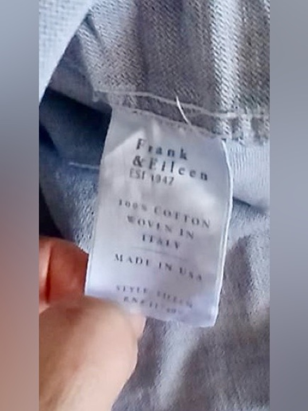 Frank & Eileen EILEEN Relaxed Button-Up Shirt Women’s Size M - Picture 11 of 11